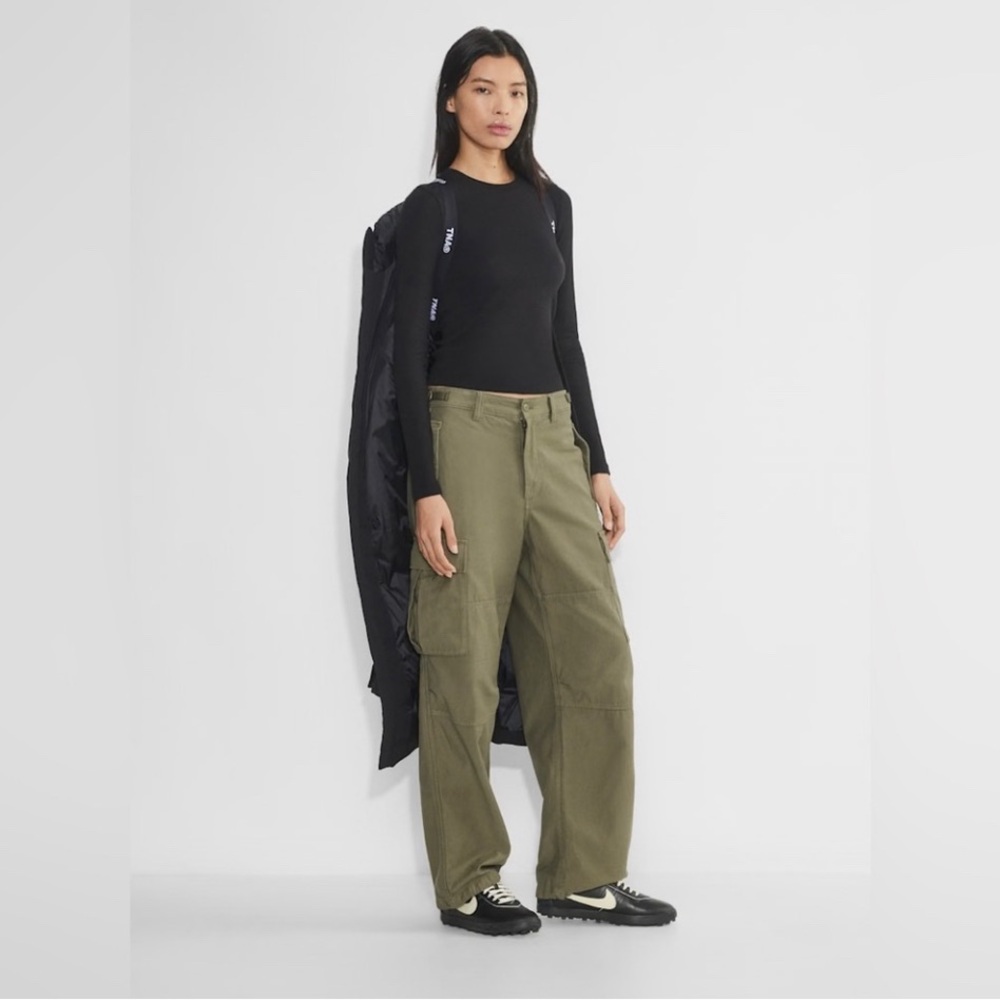 New Aritzia Tna The Powder Dri Parka™ long Black Insulated Jacket Sz S - Picture 6 of 17